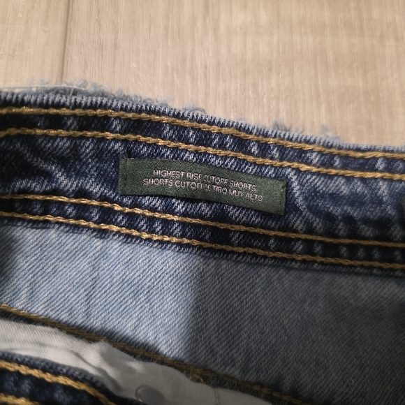 Wild Fable Patchwork Jean Shorts - Light and Dark Blue - Picture 6 of 10